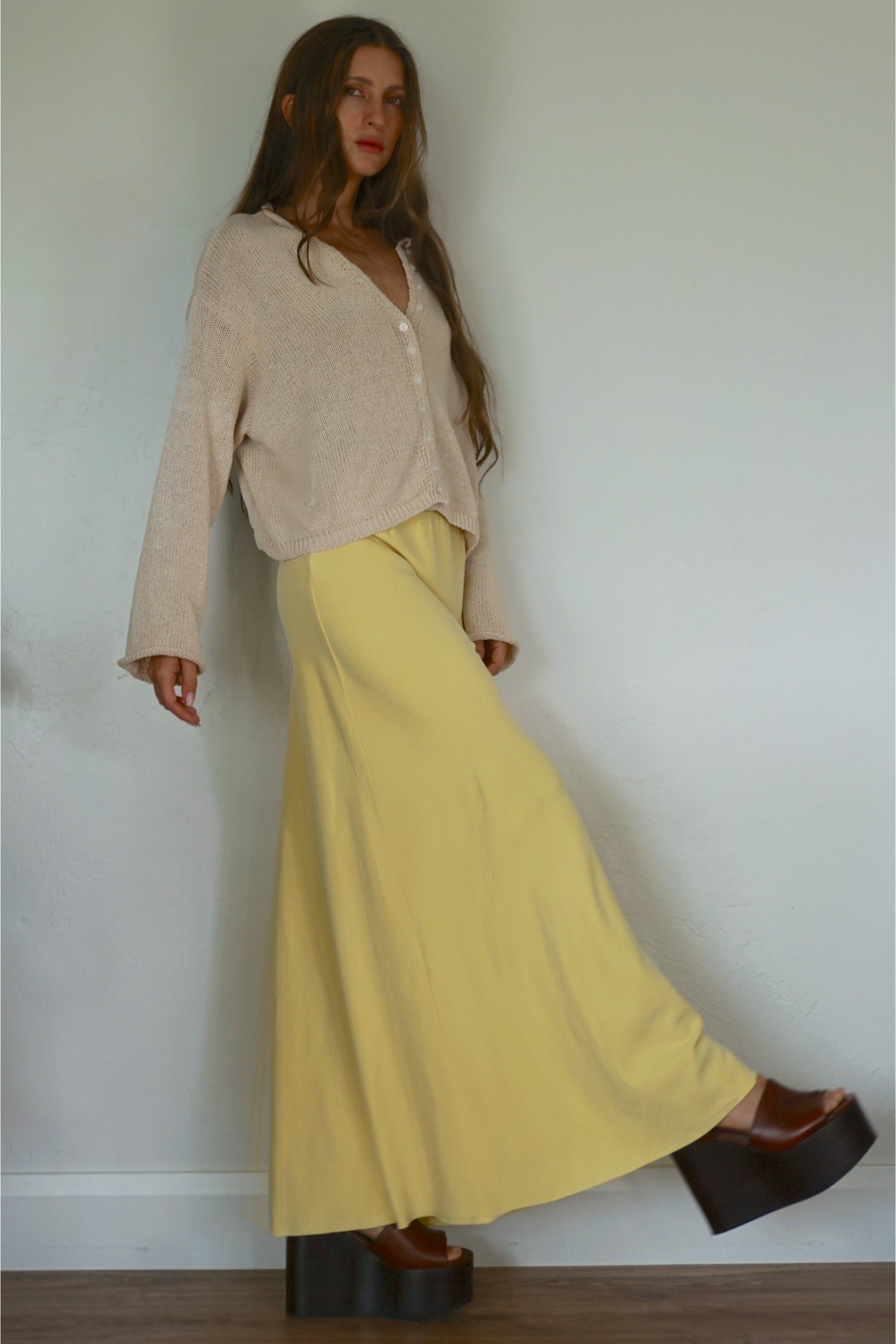 1994 Skirt - butter