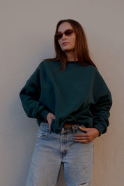 Boyfriend Sweatshirt - marine