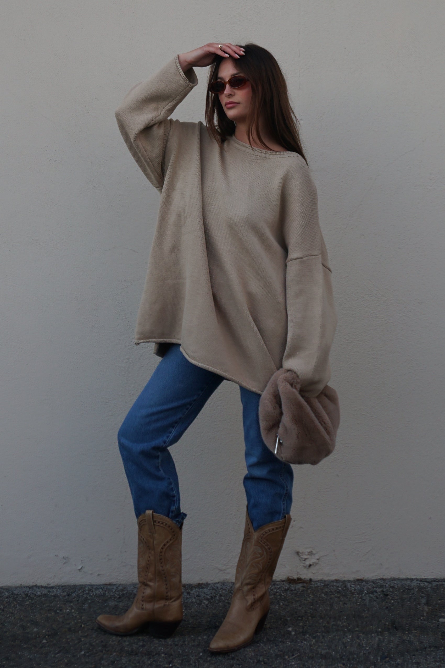 Oversized knit