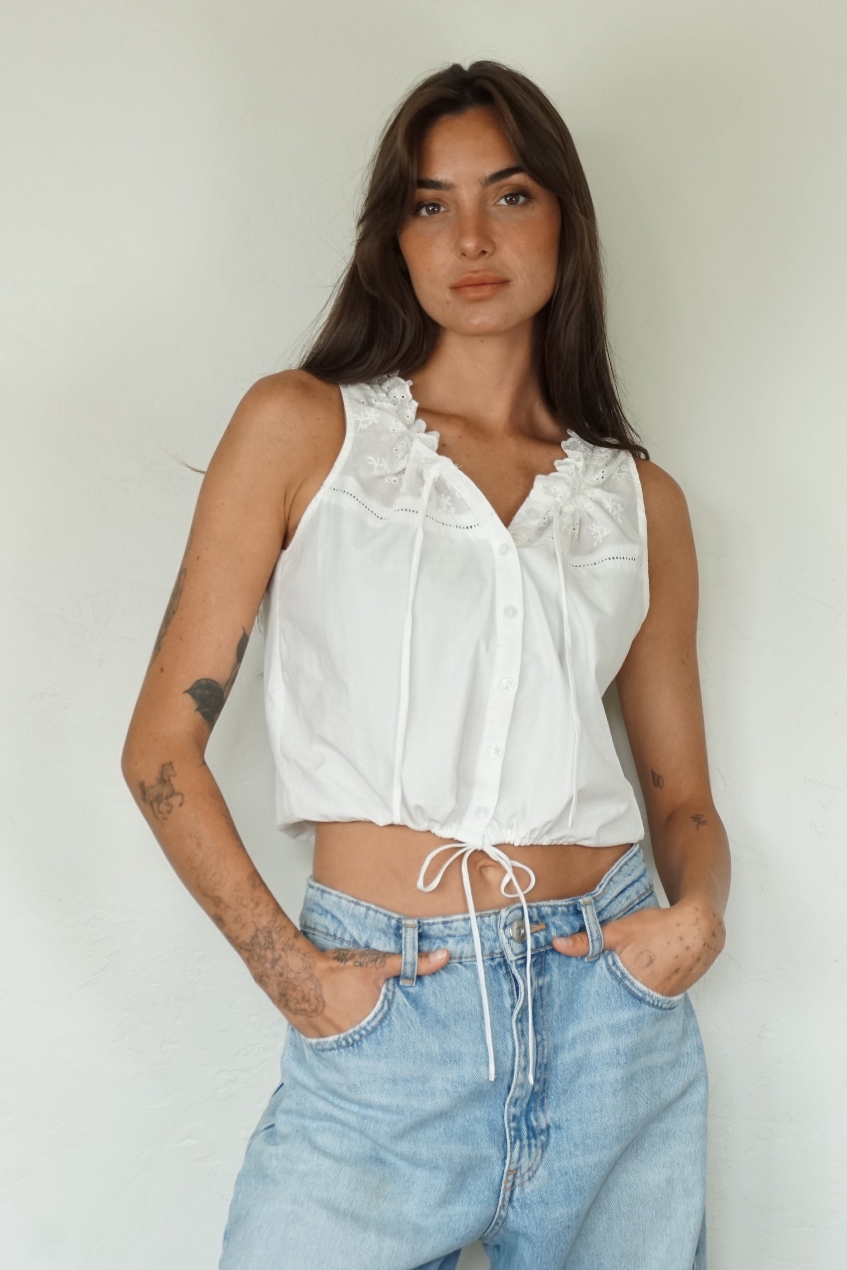 Daisy Blouse - ivory