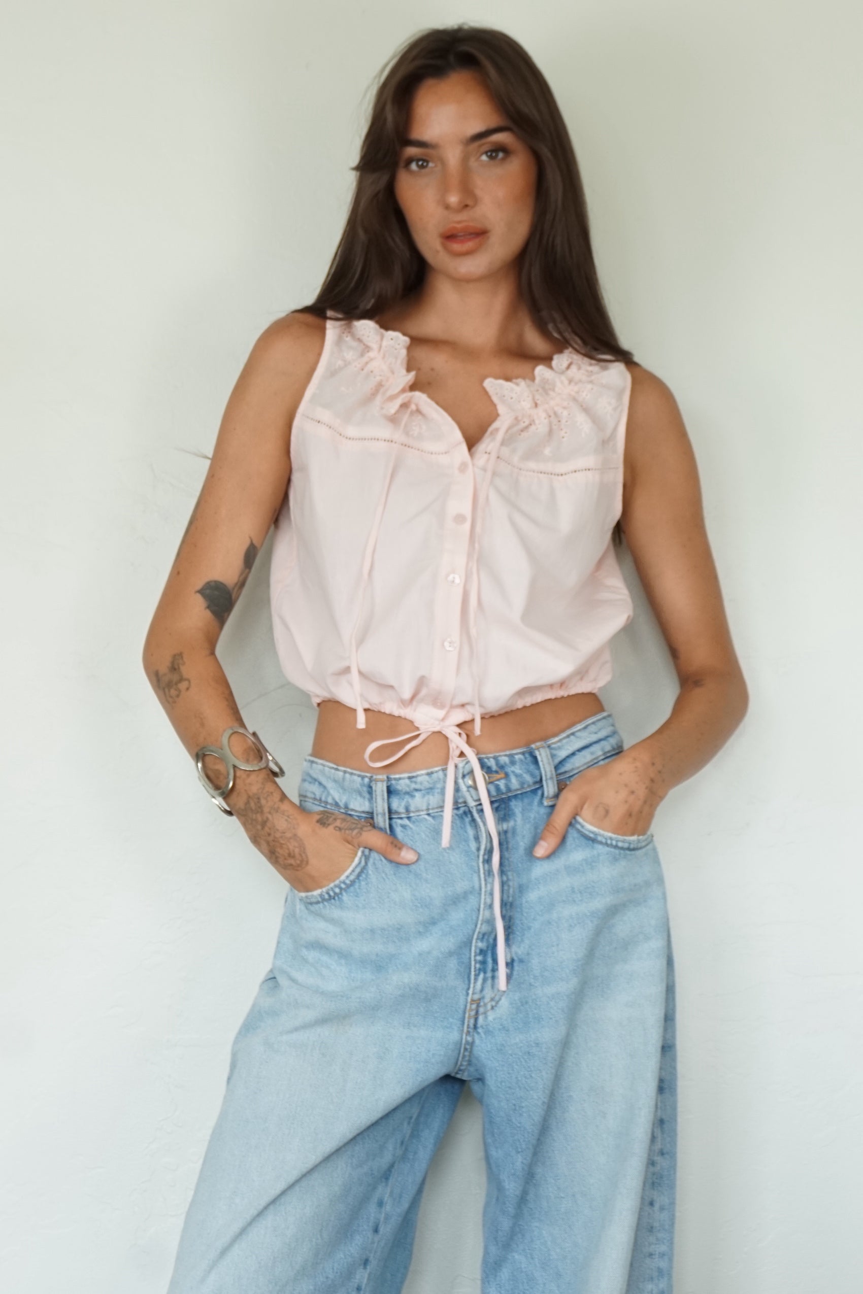 Daisy Blouse - peony