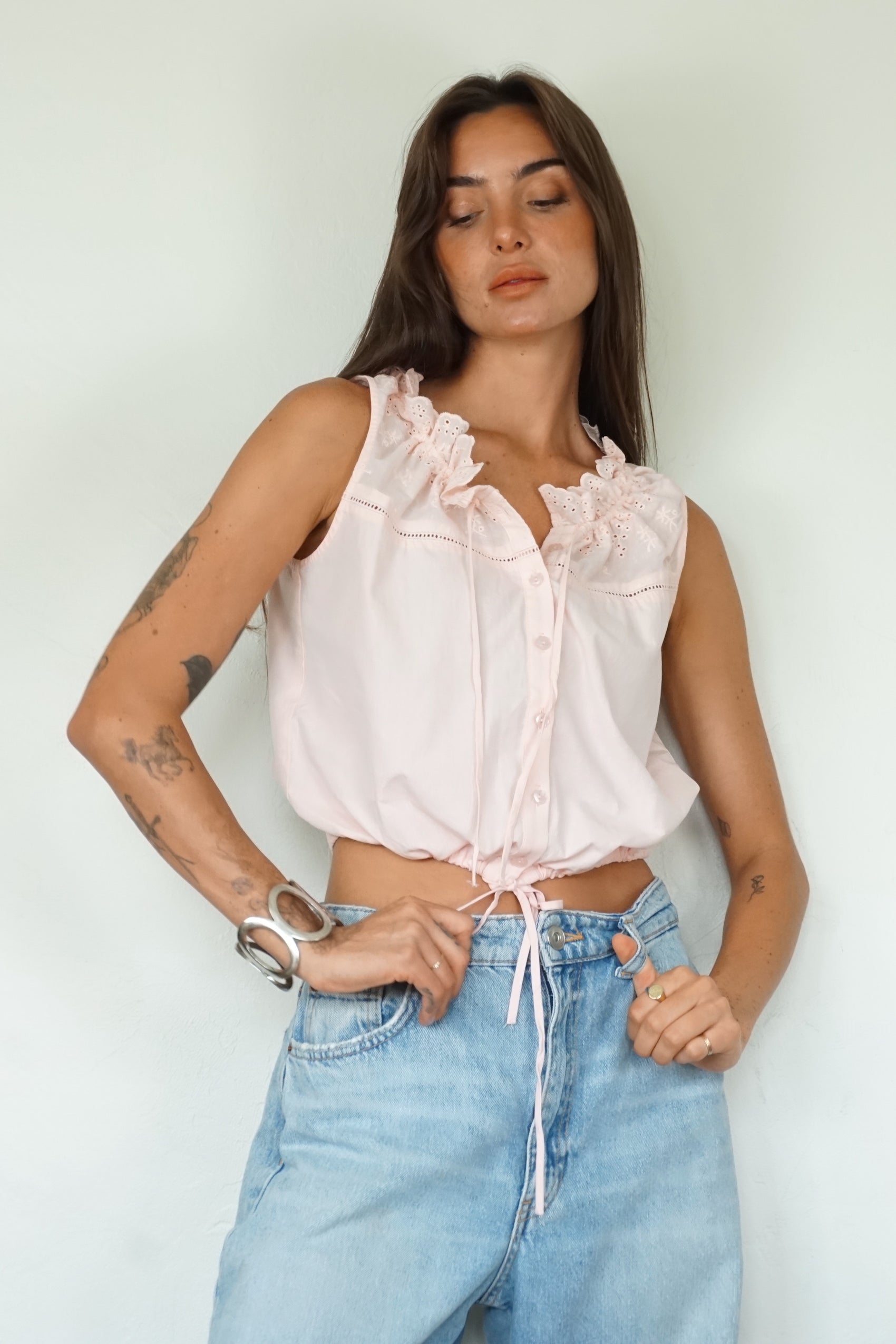 Daisy Blouse - peony