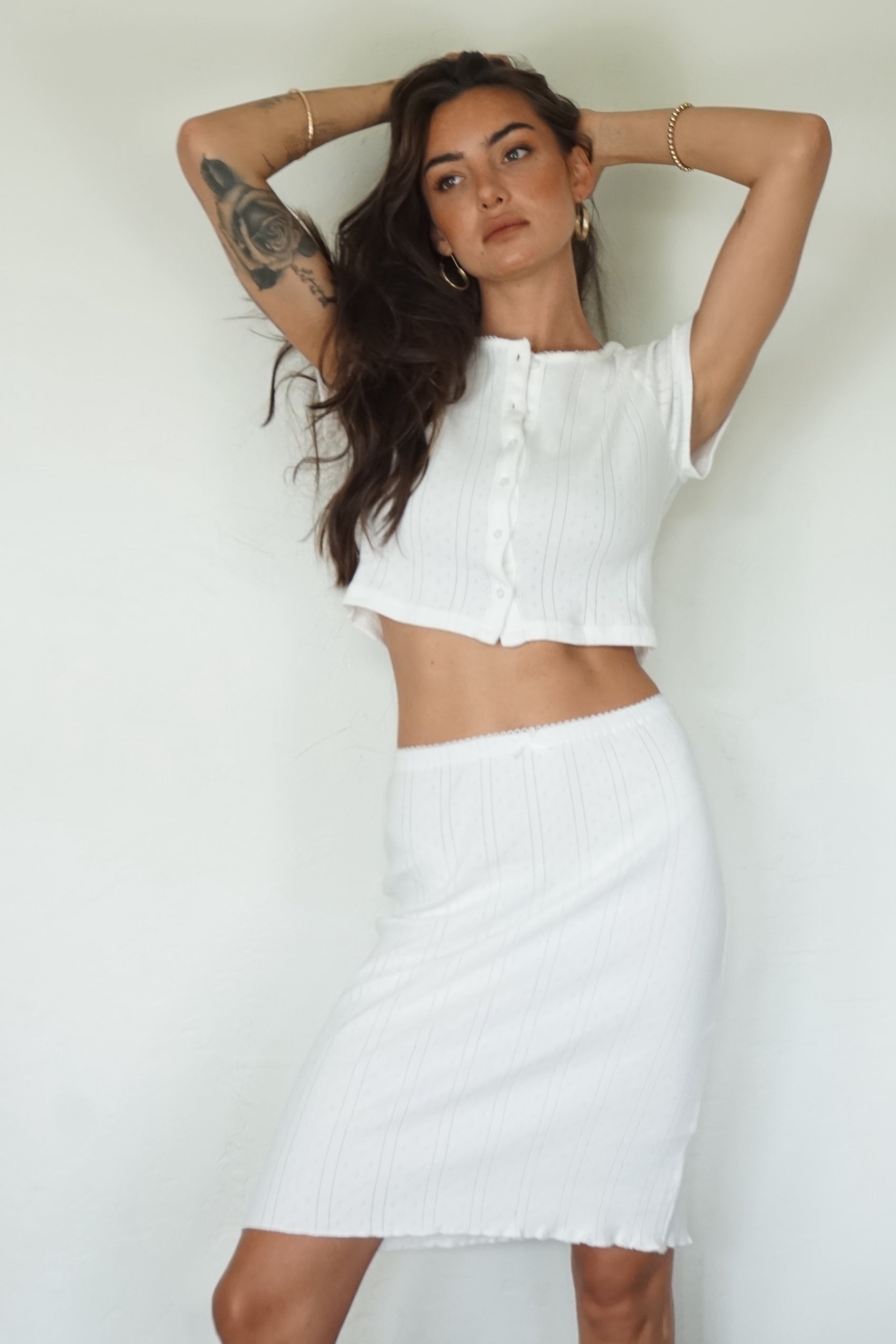 Pia midi skirt