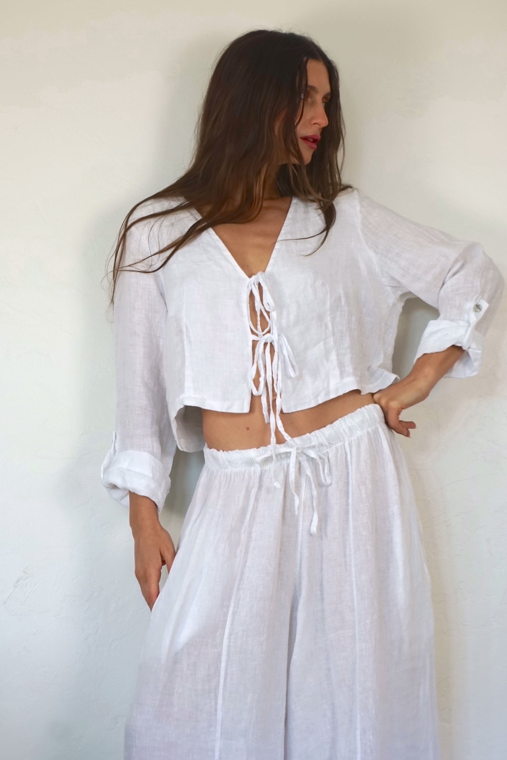 Isla top - white