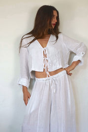 Isla top - white