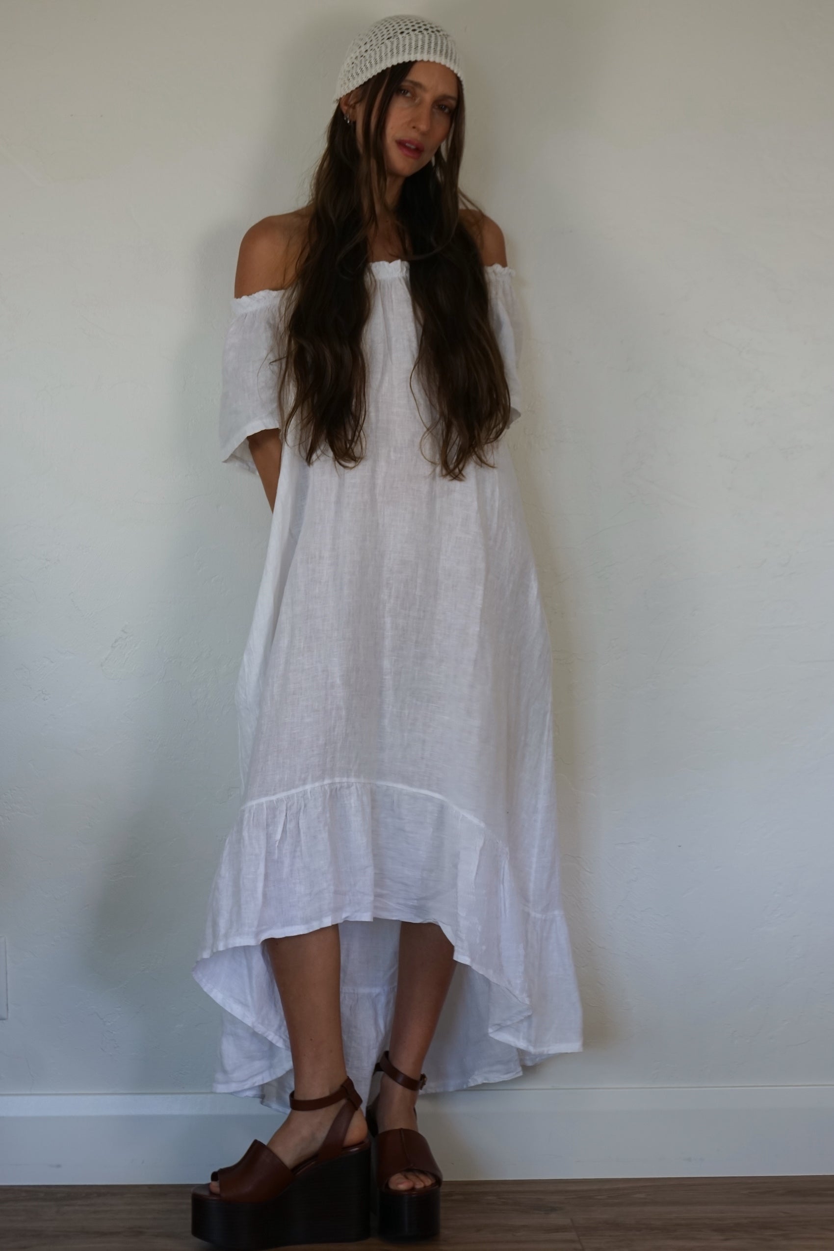 Florence dress - white