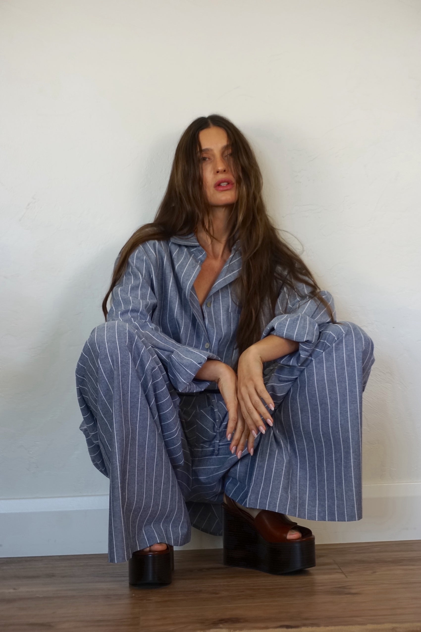 Lou Pant - Pinstripe