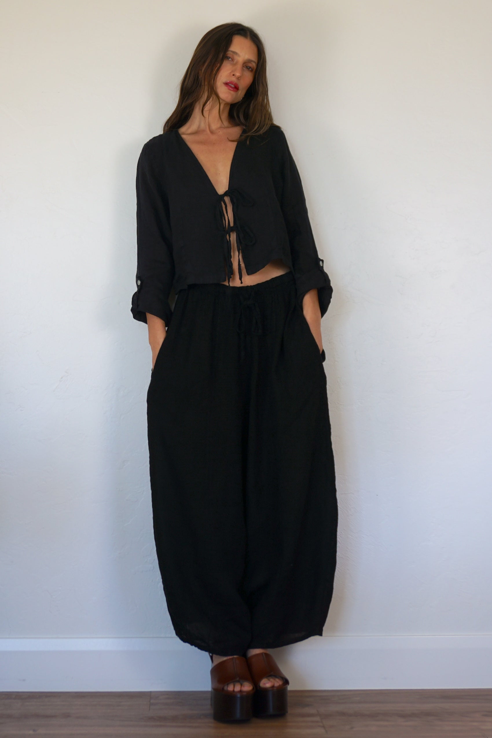 Chloe Pant - black – Shop Shani
