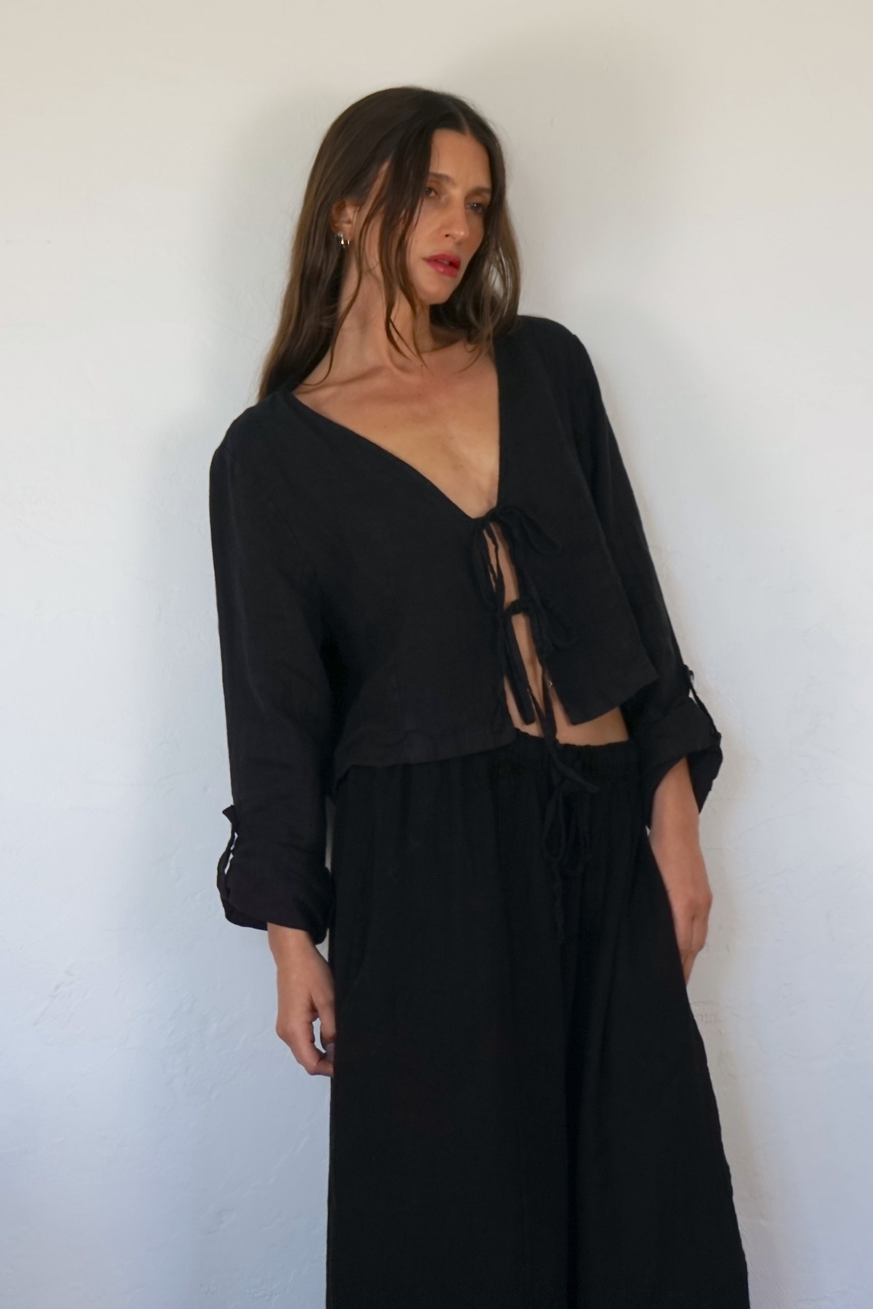 Isla top - black
