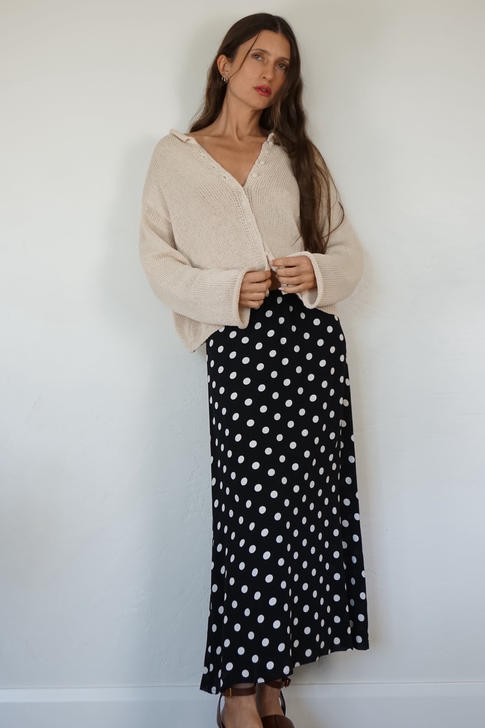 1997 skirt - polka dot