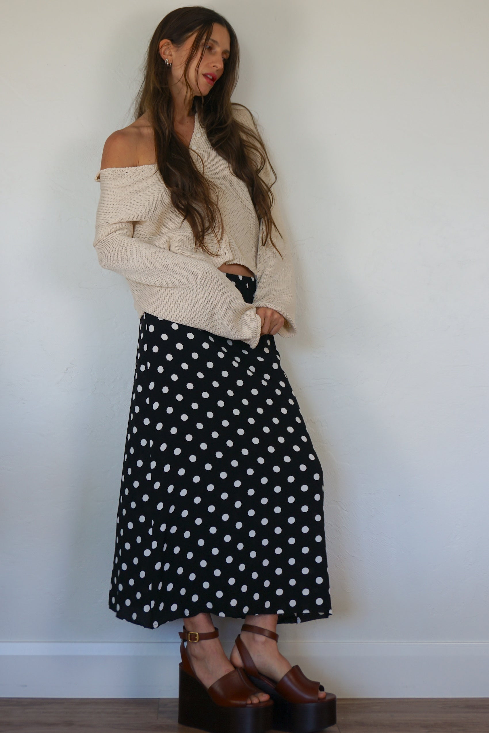 1997 skirt - polka dot