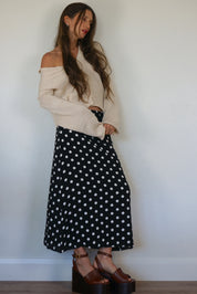 1997 skirt - polka dot