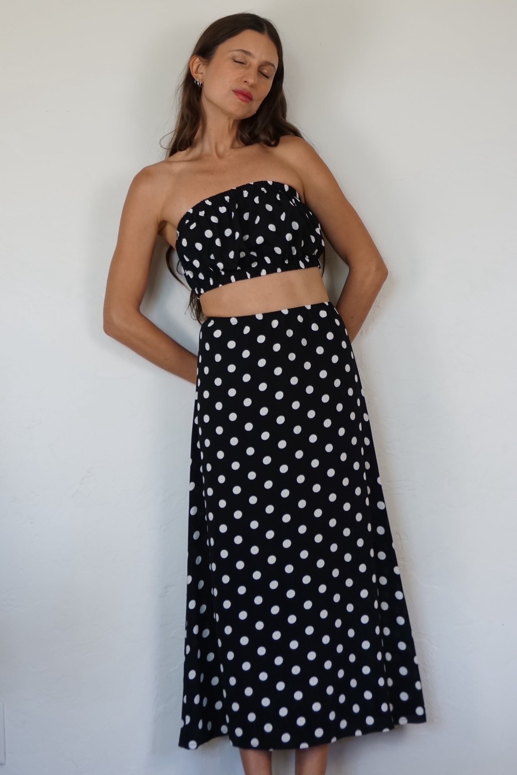 1997 skirt - polka dot