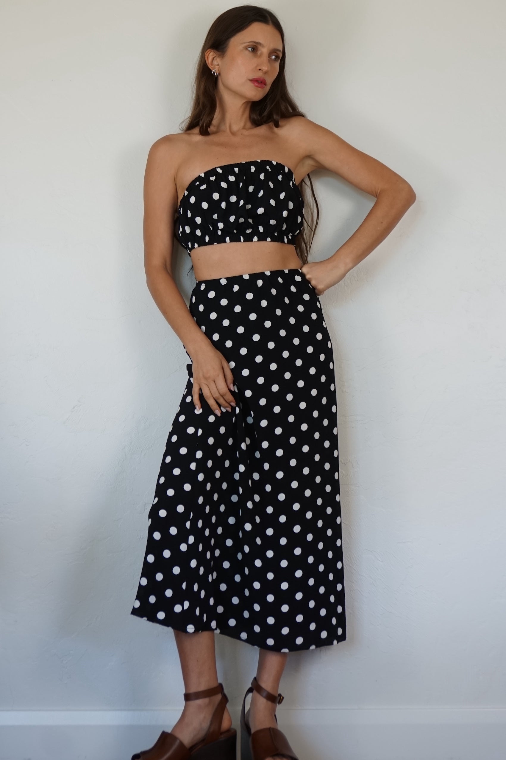 1997 skirt - polka dot
