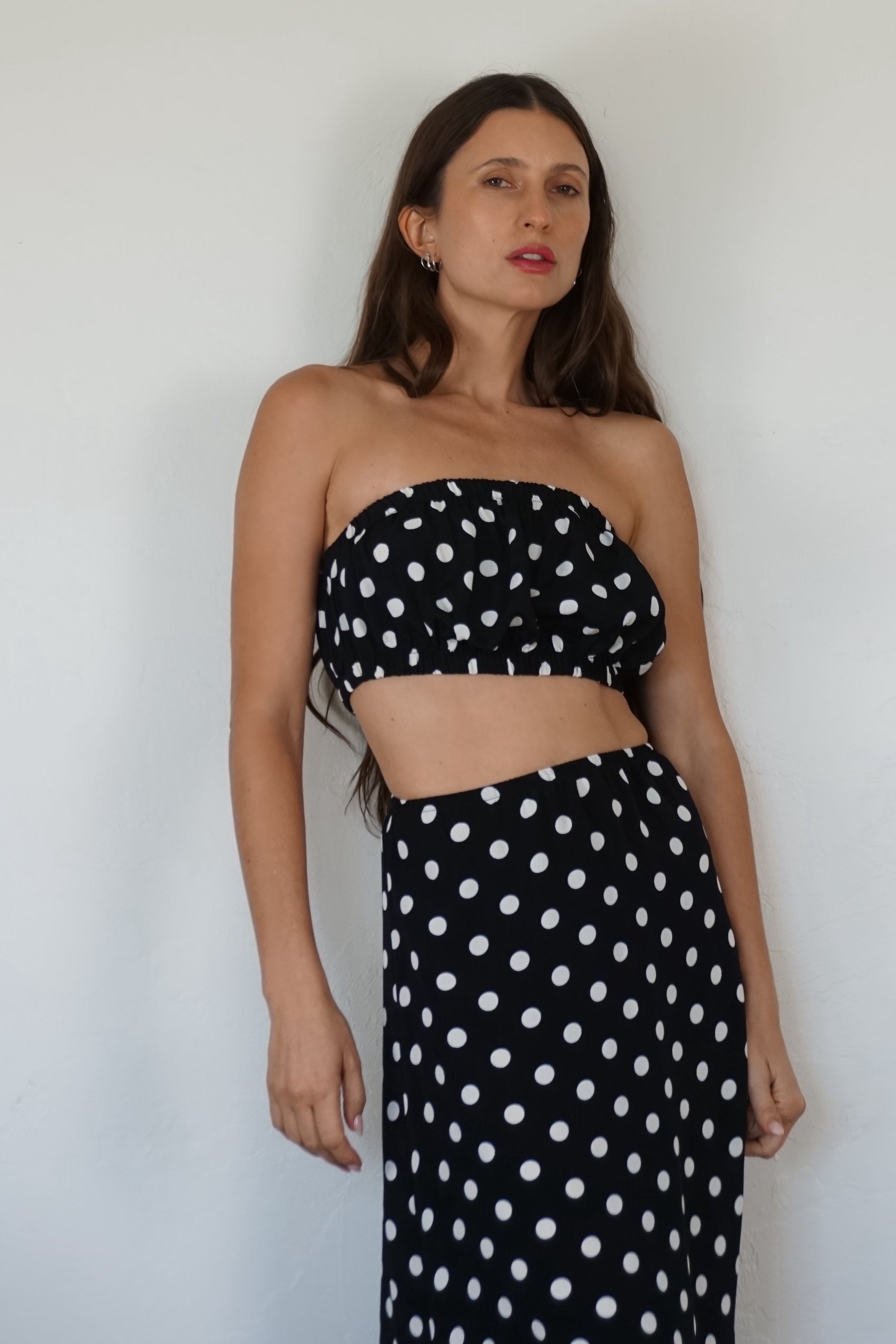 Leia Top - polka dot