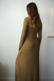 Knit maxi - moss