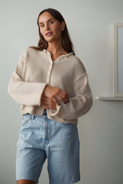 Knit Cardigan - natural - pre order