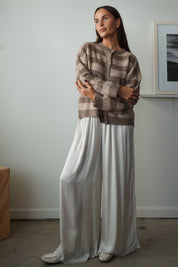 Boucle stripe Cardigan