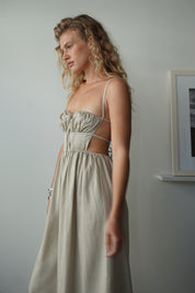 Capri Dress - Sand