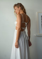Capri Dress - White