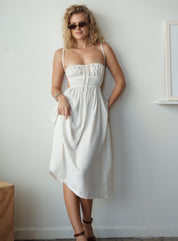 Capri Dress - White