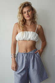 Venice short - oxford stripe