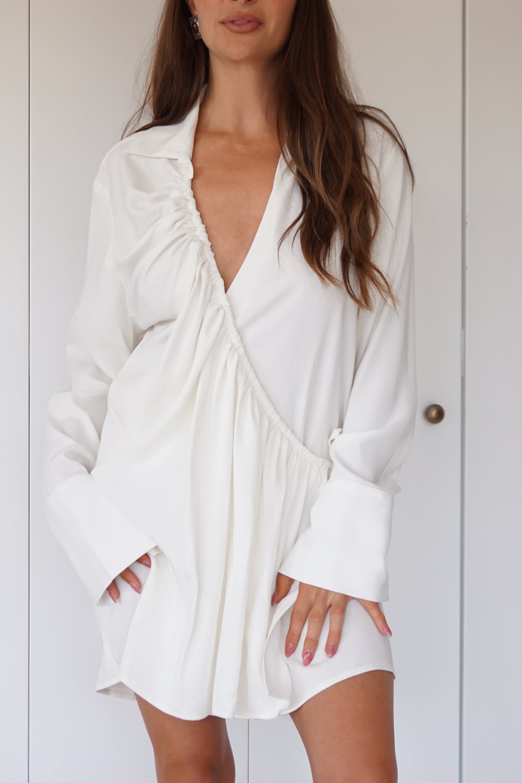 Riviera Dress - white