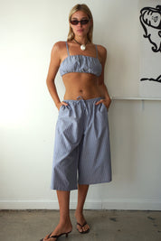 Tropez top - oxford stripe