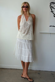 Halter top - lace