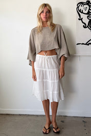 Asana top - taupe