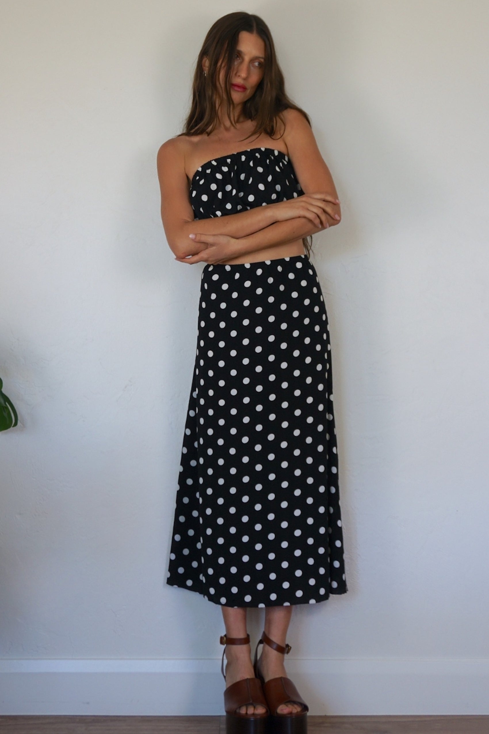1997 skirt - polka dot